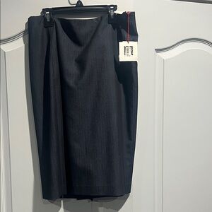 Anne Klein Midnight Blue Pencil Skirt